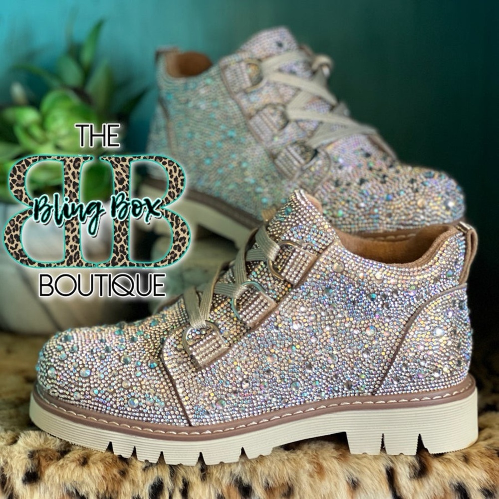 Corkys Campfire Rhinestone Booties